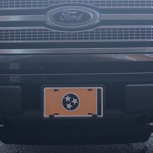 Volunteer Traditions Tennessee Flag Plate Cover